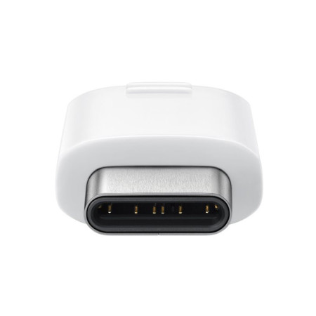 Adapter USB Type-C to microUSB (White)