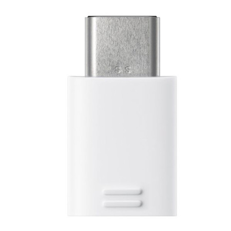 Adapter USB Type-C to microUSB (White)