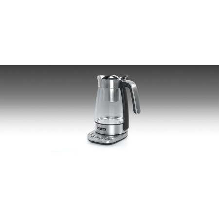 Muse MS-320T | Tea Kettle | 2200 W | 1.2 L | Stainless steel | 360 rotational base | Stainless steel/Black