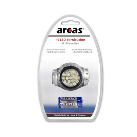 Arcas | Headlight | 19 LED | 4 light functions