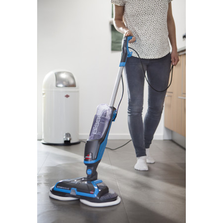 Mop | SpinWave | Corded operating | Washing function | Power 105 W | Blue/Titanium