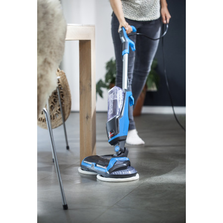 Mop | SpinWave | Corded operating | Washing function | Power 105 W | Blue/Titanium