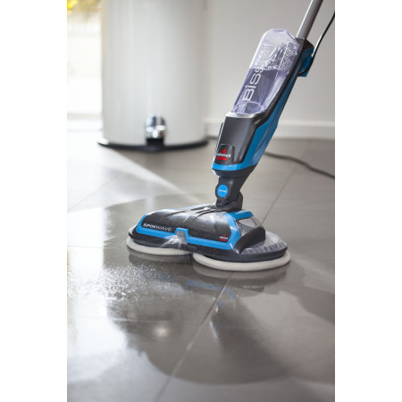 Mop | SpinWave | Corded operating | Washing function | Power 105 W | Blue/Titanium