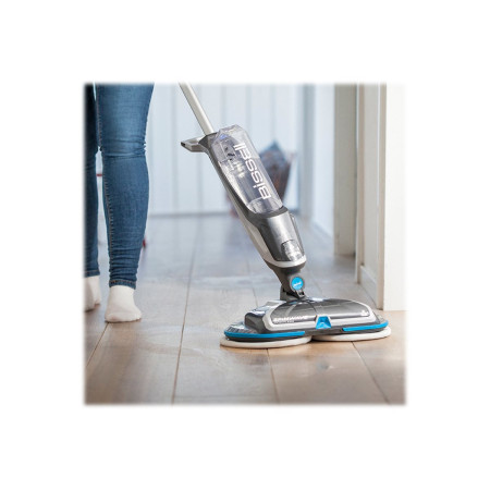 Mop | SpinWave | Cordless operating | Washing function | Operating time (max) 20 min | Lithium Ion | 18 V | Blue/Titanium