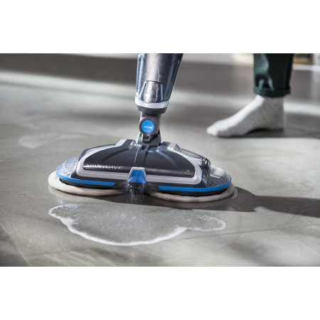 Mop | SpinWave | Cordless operating | Washing function | Operating time (max) 20 min | Lithium Ion | 18 V | Blue/Titanium