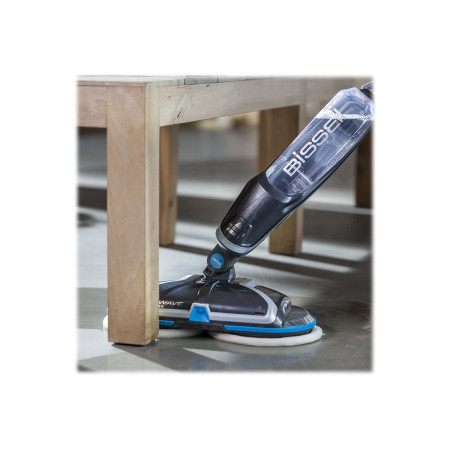 Mop | SpinWave | Cordless operating | Washing function | Operating time (max) 20 min | Lithium Ion | 18 V | Blue/Titanium