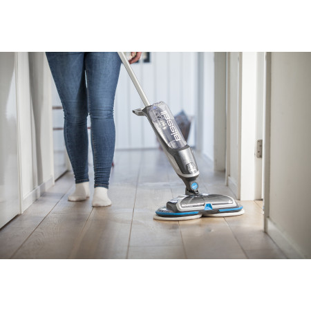 Mop | SpinWave | Cordless operating | Washing function | Operating time (max) 20 min | Lithium Ion | 18 V | Blue/Titanium