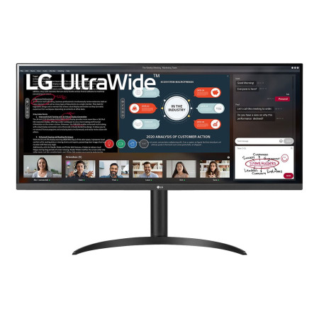 LG | 34WP550-B | 34 " | IPS | UltraWide Full HD | 21:9 | 75 Hz | 5 ms | 2560 x 1080 pixels | 200 cd/m | Headphone Out | HDMI por