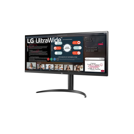 LG | 34WP550-B | 34 " | IPS | UltraWide Full HD | 21:9 | 75 Hz | 5 ms | 2560 x 1080 pixels | 200 cd/m | Headphone Out | HDMI por