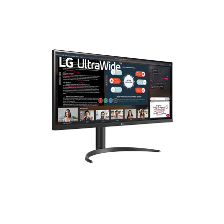 LG | 34WP550-B | 34 " | IPS | UltraWide Full HD | 21:9 | 75 Hz | 5 ms | 2560 x 1080 pixels | 200 cd/m | Headphone Out | HDMI por