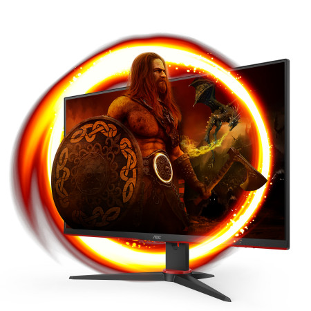 AOC | Monitor | 24G2ZE/BK | 23.8 " | IPS | FHD | 16:9 | 240 Hz | 1 ms | 1920 x 1080 | 350 cd/m | Headphone out (3.5mm) | HDMI po