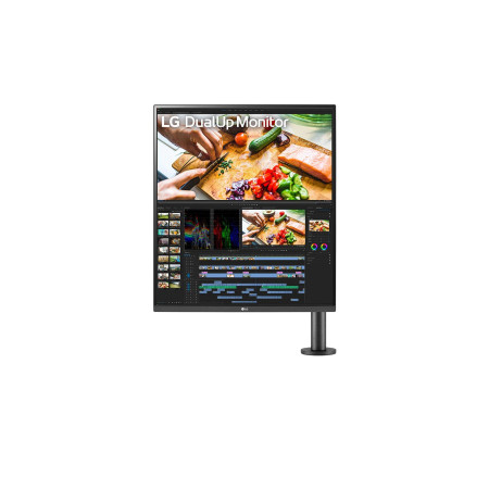 LG | DualUp Monitor | 28MQ780 | 27.6 " | IPS | SDQHD | 16:18 | 60 Hz | 5 ms | 2560x2880 | 300 cd/m | HDMI ports quantity 2 | Bla