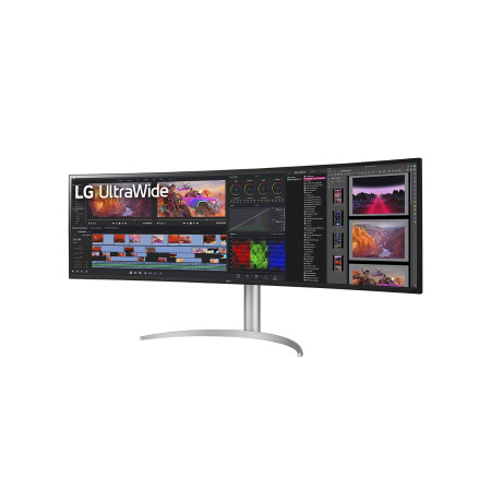 LG 49WQ95C-W 49 UltraWide Curved LED Monitor 5120x1440/400cd/m2/5ms/ HDMI USB Type C Display Port | LG | Monitor | 49WQ95C-W | 4