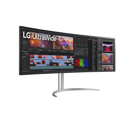 LG 49WQ95C-W 49 UltraWide Curved LED Monitor 5120x1440/400cd/m2/5ms/ HDMI USB Type C Display Port | LG | Monitor | 49WQ95C-W | 4