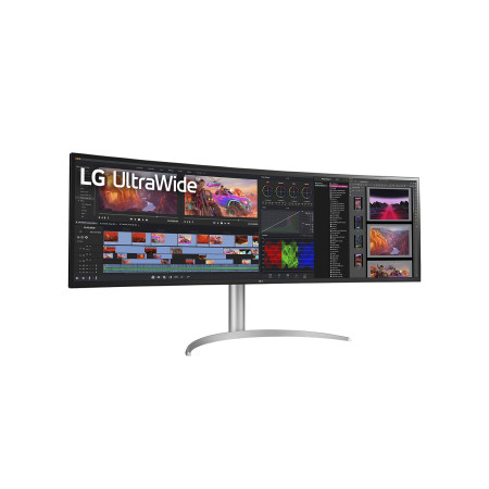 LG 49WQ95C-W 49 UltraWide Curved LED Monitor 5120x1440/400cd/m2/5ms/ HDMI USB Type C Display Port | LG | Monitor | 49WQ95C-W | 4