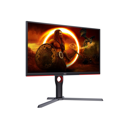 AOC | Monitor | 25G3ZM/BK | 24.5 " | VA | FHD | 16:9 | 240 Hz | 1 ms | 1920 x 1080 | 300 cd/m | HDMI ports quantity 2 | Black/Re