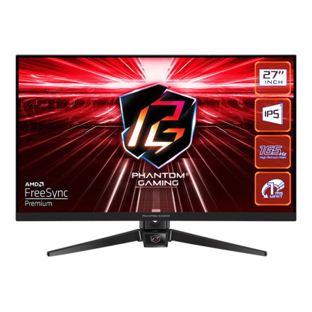 ASRock | Gaming Monitor | Phantom PG27FF1A | 27 " | IPS | 16:9 | 165 Hz | 1 ms | 1920 x 1080 pixels | 250 cd/m | 1 | HDMI ports 