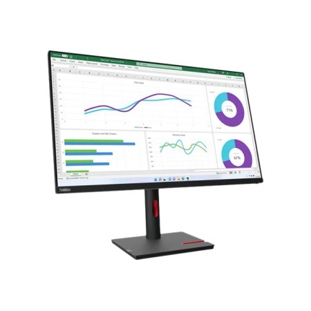 Lenovo | ThinkVision | T32h-30 | 31.5 " | IPS | 16:9 | 60 Hz | 4 ms | 2560 x 1440 pixels | 350 cd/m | HDMI ports quantity 1x HDM