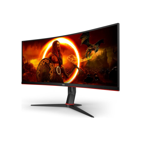 AOC | Gaming Monitor | CU34G2XP/BK | 34 " | VA | 21:9 | 180 Hz | 1 ms | 3440 x 1440 pixels | HDMI ports quantity 2 | Black