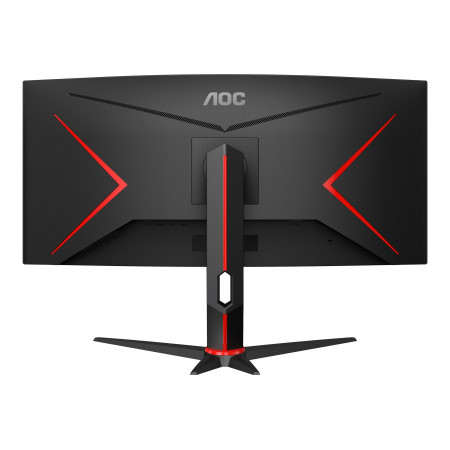 AOC | Gaming Monitor | CU34G2XP/BK | 34 " | VA | 21:9 | 180 Hz | 1 ms | 3440 x 1440 pixels | HDMI ports quantity 2 | Black