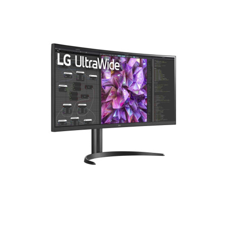 LG | Curved Monitor | 34WQ75C-B | 34 " | IPS | QHD | 21:9 | 60 Hz | 5 ms | 3440 x 1440 | 300 cd/m | HDMI ports quantity 2 | Blac