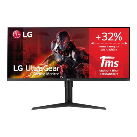 LG | Curved UltraWide Monitor | 34WP65CP-B | 34 " | VA | QHD | 21:9 | 160 Hz | 5 ms | 3440 x 1440 | 300 cd/m | HDMI ports quanti