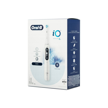 Electric Toothbrush | iO6 | Rechargeable | For adults | Number of brush heads included 1 | Number of teeth brushing modes 5 | Wh