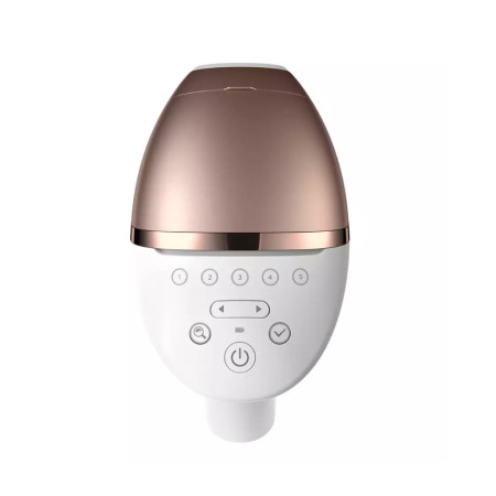 Philips | IPL Hair remover with SenseIQ | BRI973/00 | Bulb lifetime (flashes) 450.000 | Number of power levels 5 | White/Rose Go