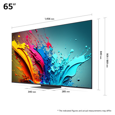 QNED TV | 65QNED87T3B | 65 | Smart TV | webOS 24 | 4K UHD