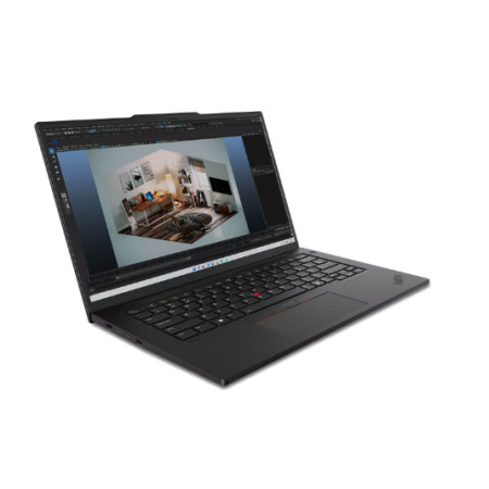 Lenovo ThinkPad P14s Gen 5 | Black | 14.5 " | IPS | WUXGA | 1920 x 1200 pixels | Anti-glare | Intel Core U7 | 155H | 32 GB | SO-