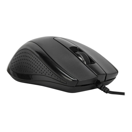 Targus Full-Size Optical Antimicrobial Wired Mouse | Mouse | Full-Size Optical Antimicrobial | Wired | Black