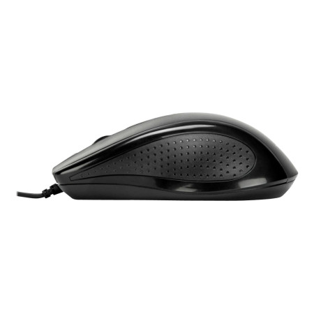 Targus Full-Size Optical Antimicrobial Wired Mouse | Mouse | Full-Size Optical Antimicrobial | Wired | Black