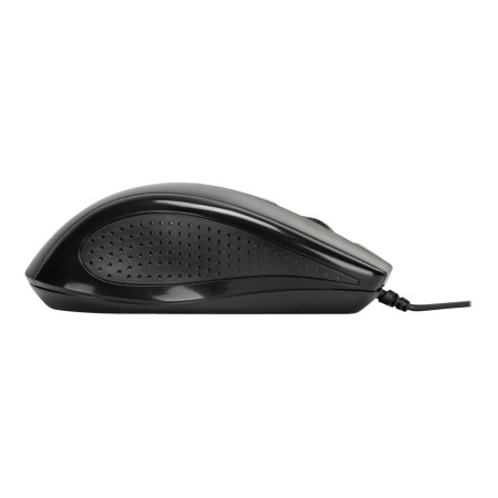 Targus Full-Size Optical Antimicrobial Wired Mouse | Mouse | Full-Size Optical Antimicrobial | Wired | Black