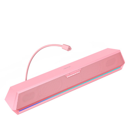 7.1 Surround Gaming Speaker | G1500 BAR | 2.5 W + 2.5 W | Bluetooth | Pink | Wireless connection