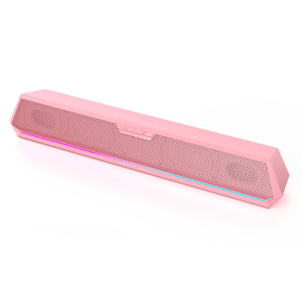 7.1 Surround Gaming Speaker | G1500 BAR | 2.5 W + 2.5 W | Bluetooth | Pink | Wireless connection