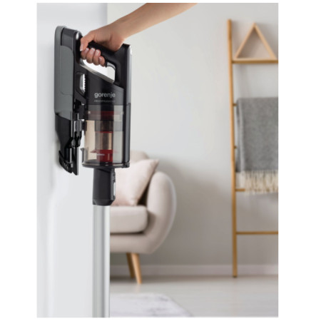 Gorenje | Vacuum cleaner Handstick 2in1 | SVC252FMBK | Cordless operating | Handstick and Handheld | 35 W | 25.2 V | Operating t