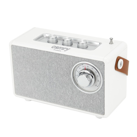 Speaker with radio | CR 1902 W | 5 W | Bluetooth | White | Wireless connection