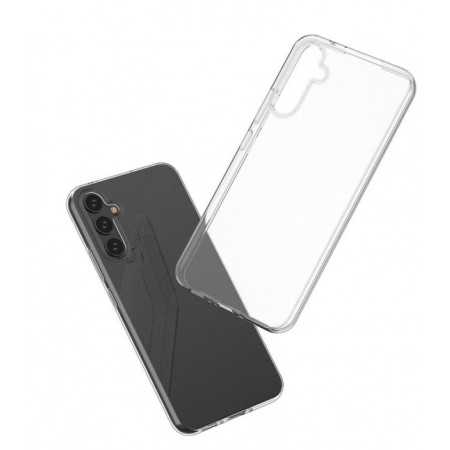 JM Anti-bacteria TPU case for Samsung Galaxy A54, Transparent (Transparent)