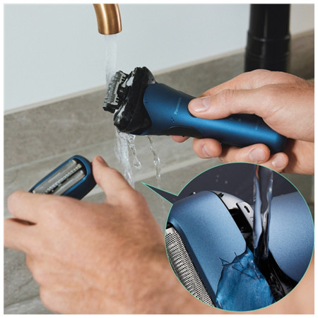 Panasonic | Shaver | ES-LT4B-A803 | Operating time (max) 45 min | Wet & Dry | Dark blue