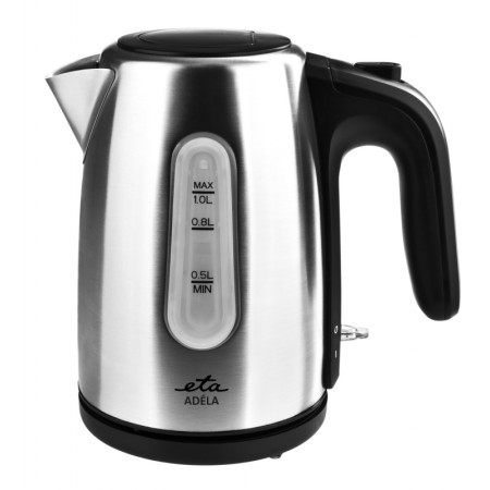 ETA Kettle | ETA160490000 ADÉLA | Electric | 1600 W | 1 L | Stainless Steel | 360 rotational base | Stainless Steel