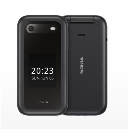 Nokia | 2660 Flip | Yes | Unisoc | Black | 2.8 " | TFT LCD | 0 GB | Dual SIM | Nano-SIM | Bluetooth | 4.2 | Main camera 0.3 MP |