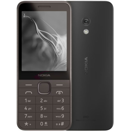 Nokia | 235 4G (2024) | Black | 2.8 " | 128 MB | 64 MB | Dual SIM | Bluetooth | 5.0 | USB version USB Type-C | Main camera 2 MP 