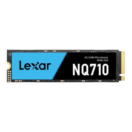 Lexar NVMe SSD | NQ710 | 500 GB | SSD form factor M.2 2280 | Solid-state drive interface PCIe Gen4x4 | Read speed 4400 MB/s | Wr