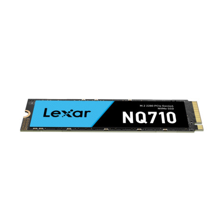 Lexar NVMe SSD | NQ710 | 500 GB | SSD form factor M.2 2280 | Solid-state drive interface PCIe Gen4x4 | Read speed 4400 MB/s | Wr