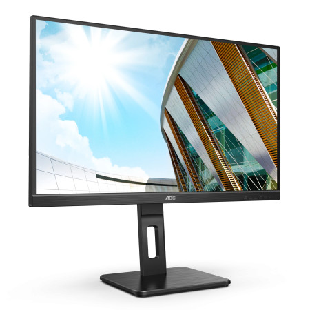 AOC | Monitor | U27P2 | 27 " | IPS | UHD | 16:9 | 60 Hz | 4 ms | 3840 x 2160 | 350 cd/m | Headphone out (3.5mm) | Black | Warran