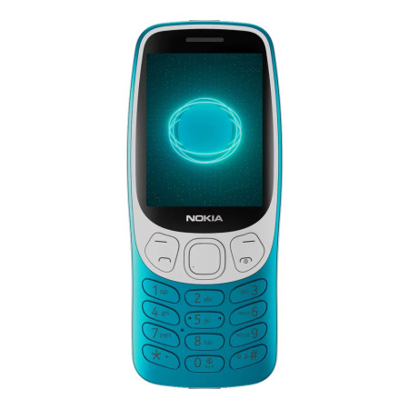 Nokia | 3210 4G (2024) | Scuba Blue | 2.4 " | 128 MB | 64 MB | Dual SIM | Bluetooth | 5.0 | USB version USB Type-C | Main camera