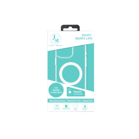 JM MAGSAFE CRYSTAL I for iPhone 16 Pro Max Clear (Clear)