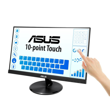 Asus | Touch LCD | VT229H | 21.5 " | IPS | FHD | 60 Hz | 5 ms | Touchscreen | 1920 x 1080 | 250 cd/m | HDMI ports quantity 1 | B