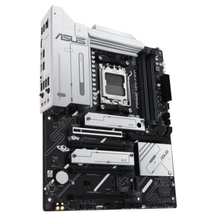 Asus | PRIME X870-P WIFI | Processor family AMD | Processor socket AM5 | DDR5 | Supported hard disk drive interfaces SATA, M.2 |