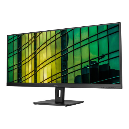 AOC | Monitor | U34E2M | 34 " | VA | WQHD | 21:9 | 100 Hz | 4 ms | 3440 x 1440 | 300 cd/m | HDMI ports quantity 2 | Black